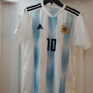 ADIDAS LIONEL MESSI ARGENTINA HOME JERSEY FIFA L